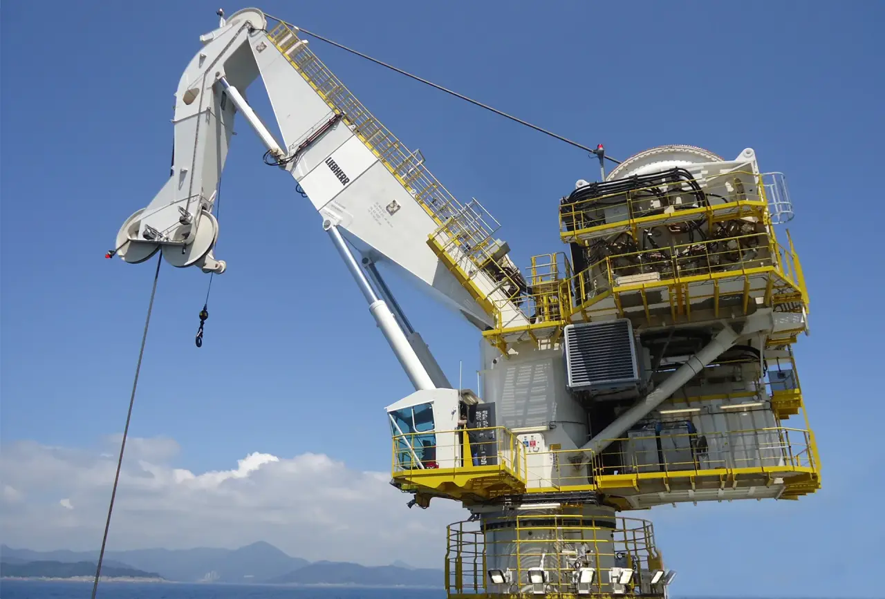 Heavy-Duty Marine Offshore Crane